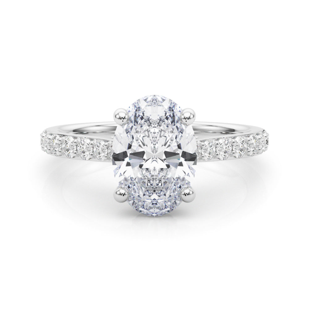 Delilah Oval Cut Engagement Ring