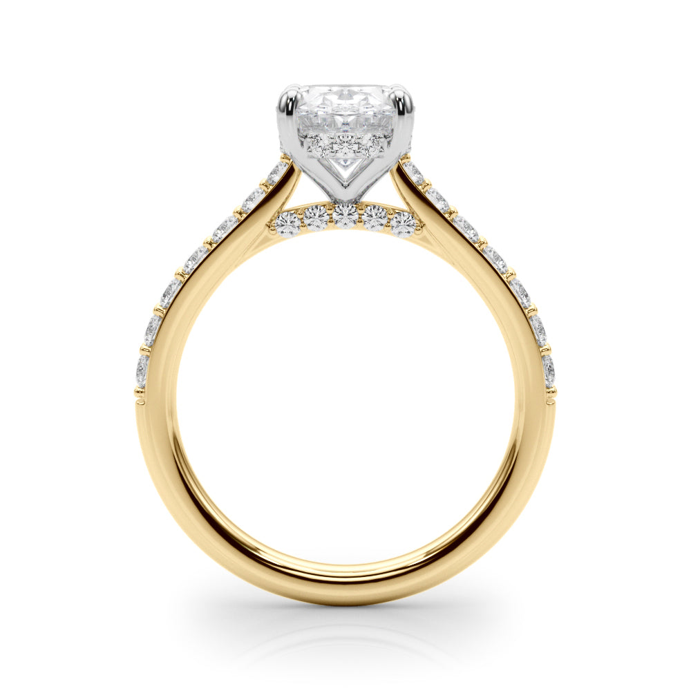 Delilah Oval Cut Engagement Ring