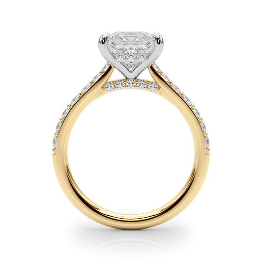 Delilah Princess Cut Engagement Ring