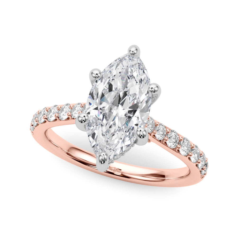 Delilah Marquise Cut Engagement Ring