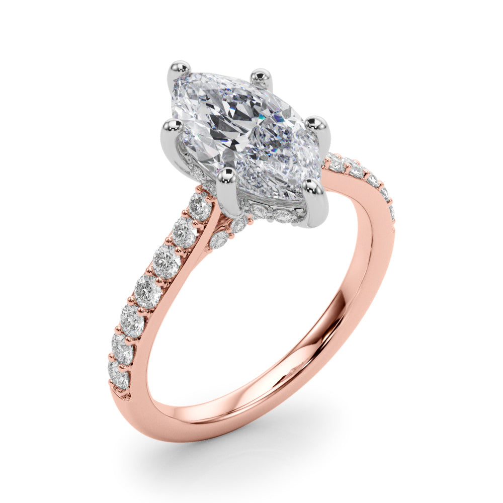 Delilah Marquise Cut Engagement Ring