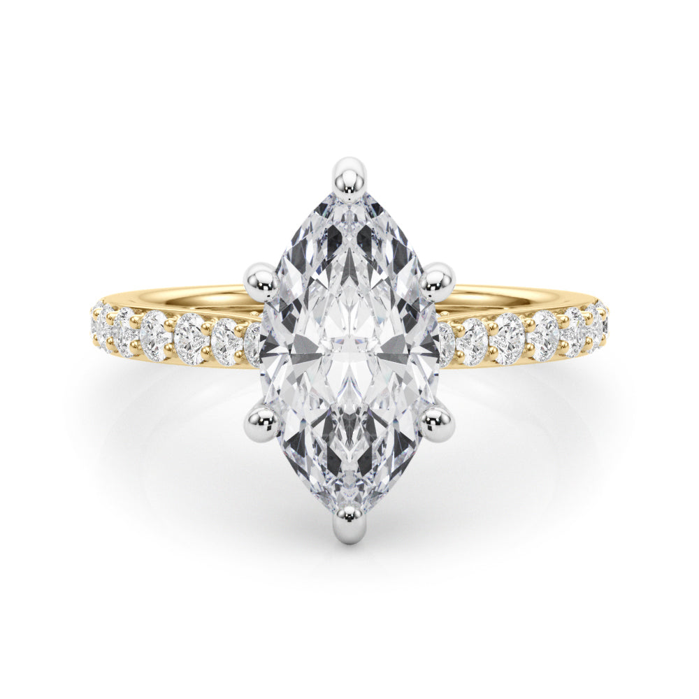 Delilah Marquise Cut Engagement Ring
