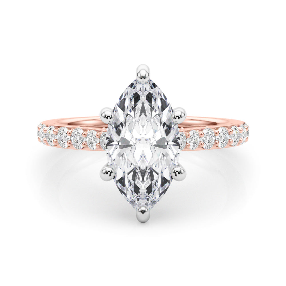 Delilah Marquise Cut Engagement Ring