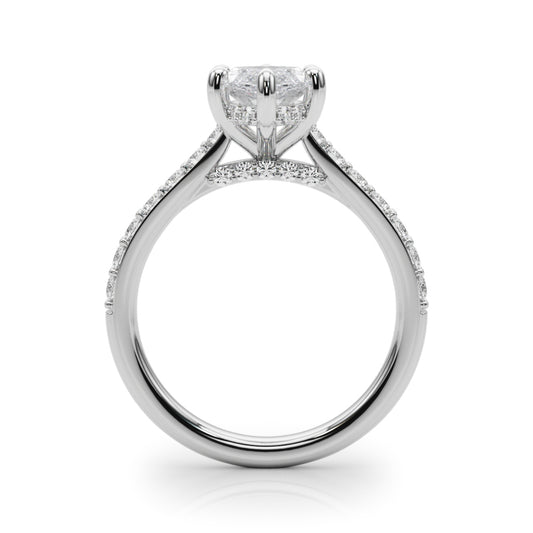 Delilah Marquise Cut Engagement Ring