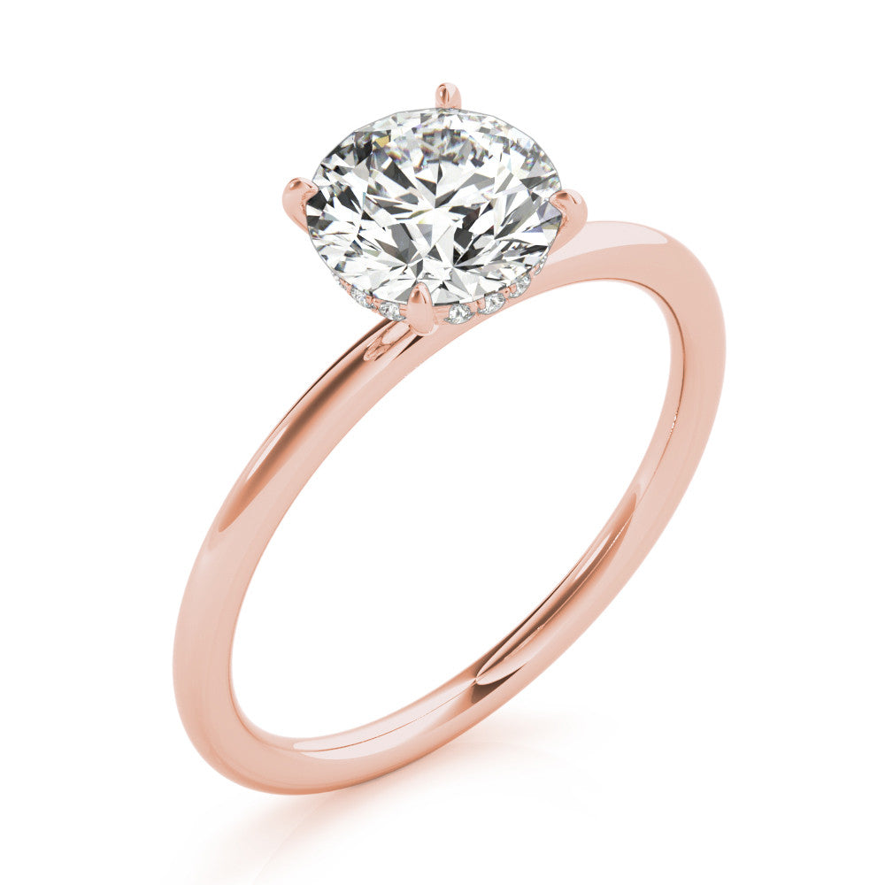 Adeline Round Cut Engagement Ring