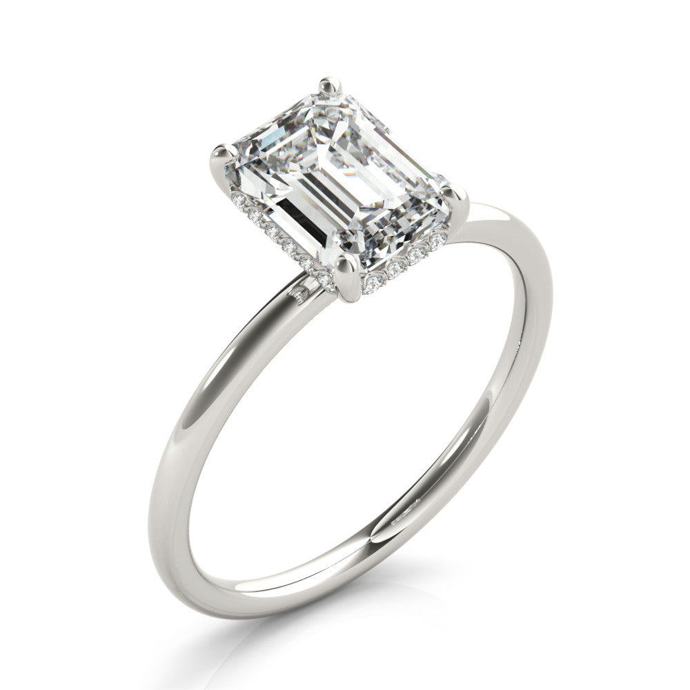Adeline Emerald Cut Engagement Ring