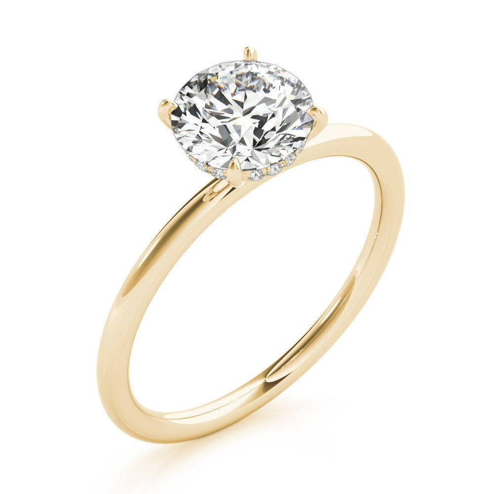 Adeline Round Cut Engagement Ring