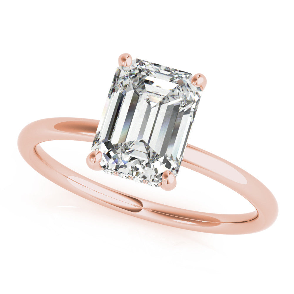 Adeline Emerald Cut Engagement Ring