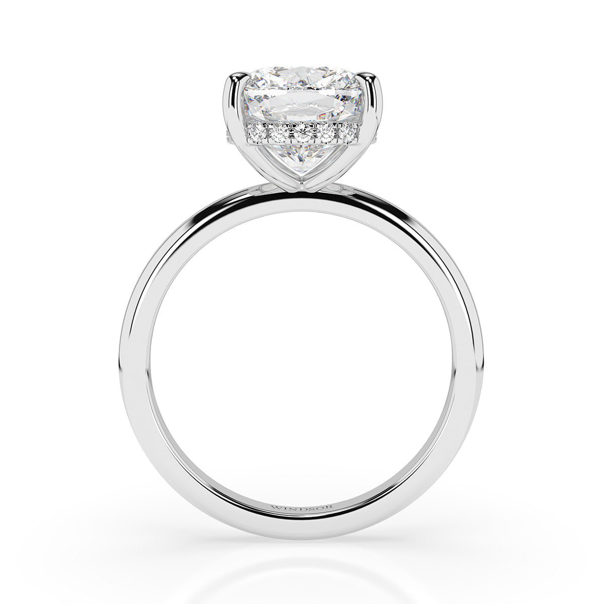 Adeline Elongated Cushion Cut Engagement Ring