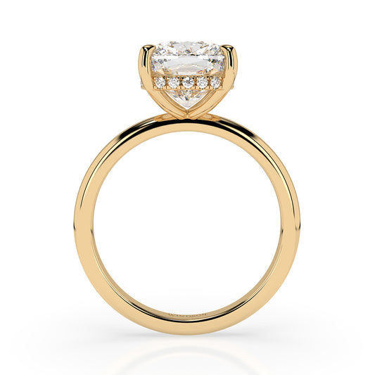 Adeline Elongated Cushion Cut Engagement Ring