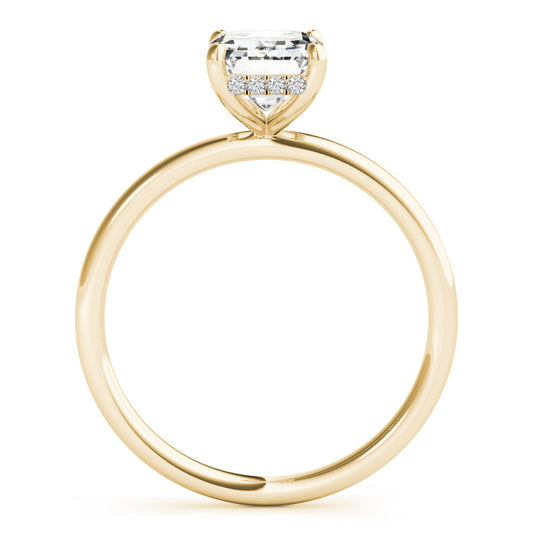 Adeline Emerald Cut Engagement Ring