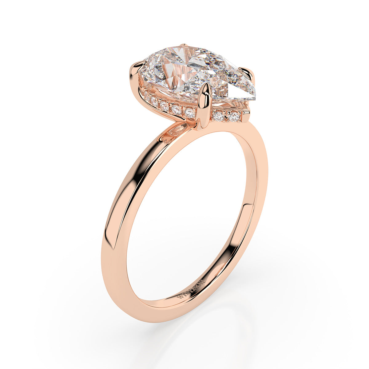 Adeline Pear Cut Engagement Ring