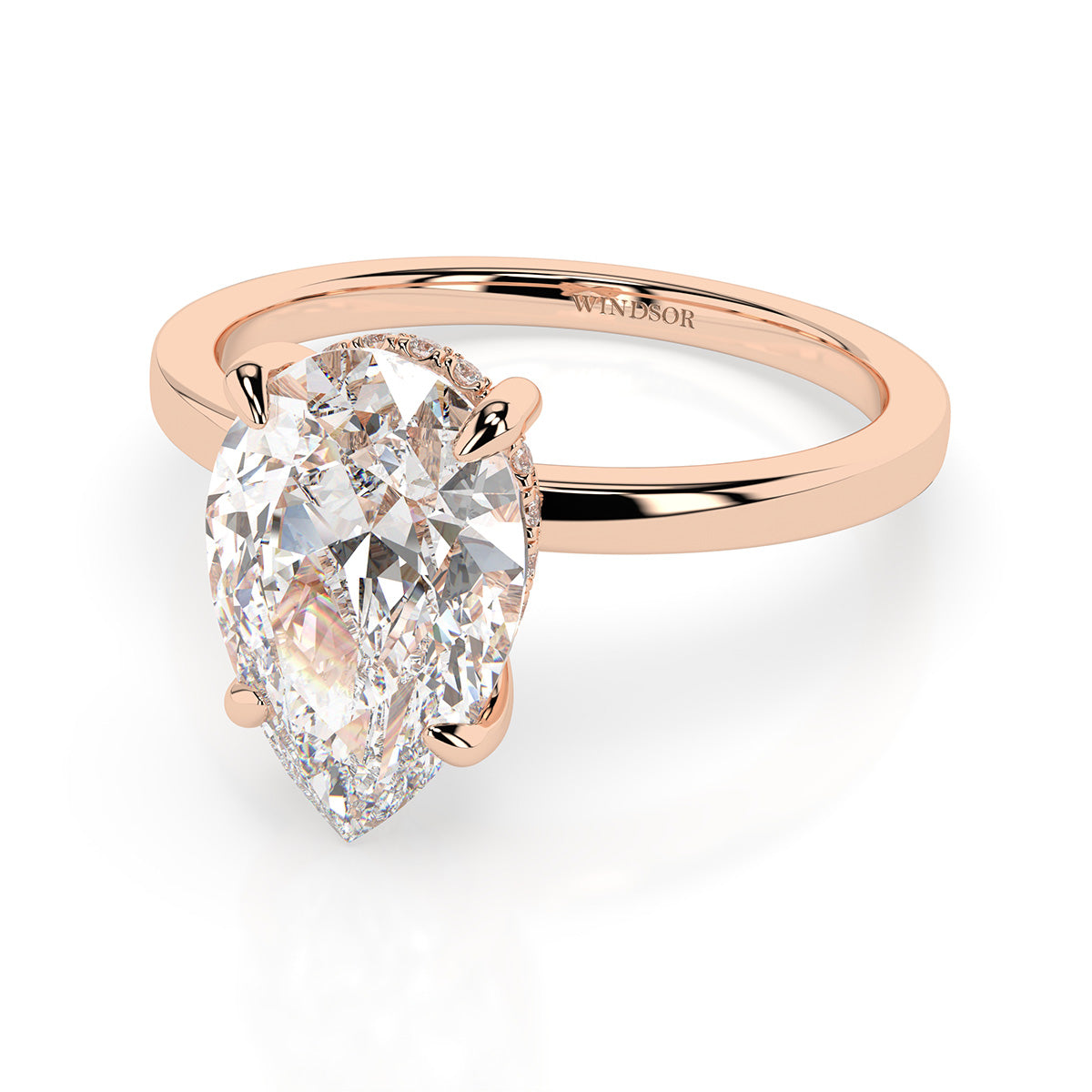 Adeline Pear Cut Engagement Ring