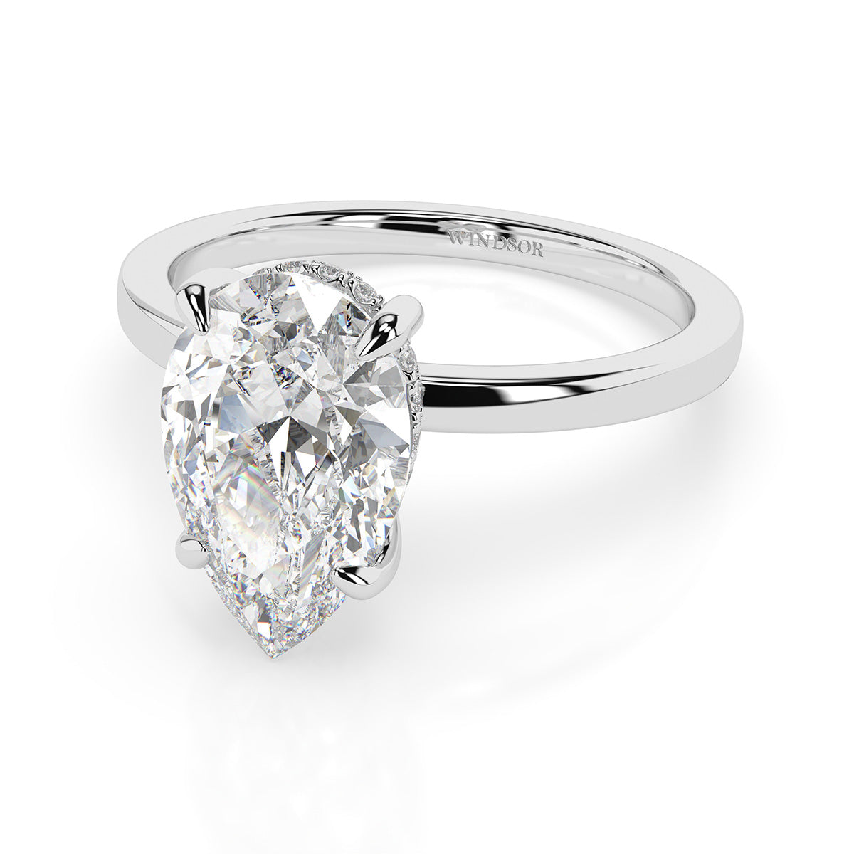 Adeline Pear Cut Engagement Ring