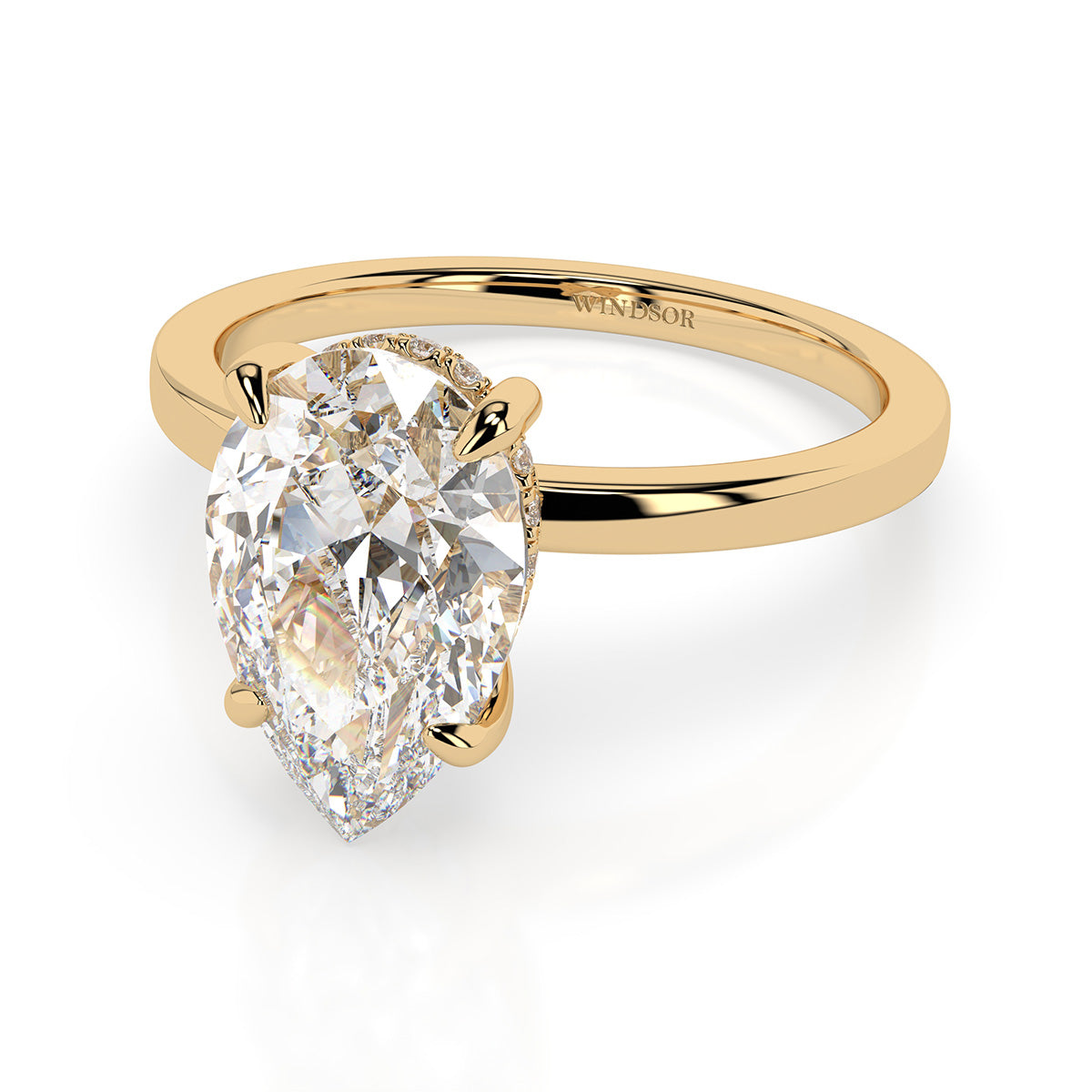 Adeline Pear Cut Engagement Ring