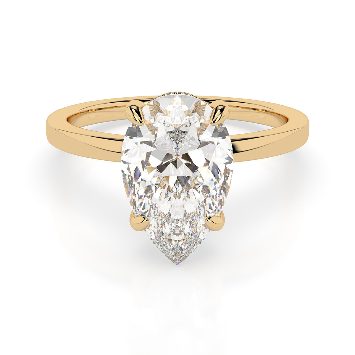 Adeline Pear Cut Engagement Ring