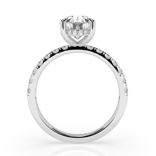 Everly Pear Cut Engagement Ring