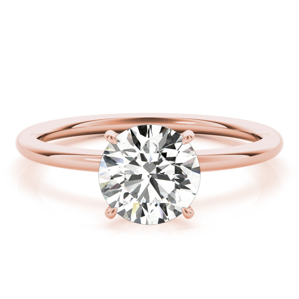 Adeline Round Cut Engagement Ring