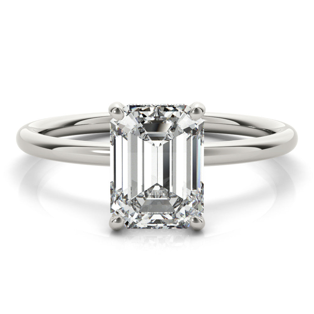 Adeline Emerald Cut Engagement Ring