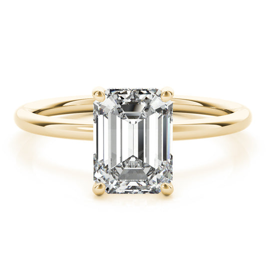 Adeline Emerald Cut Engagement Ring