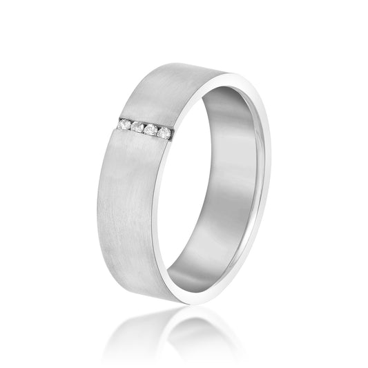 Carlton Mens Wedding Band