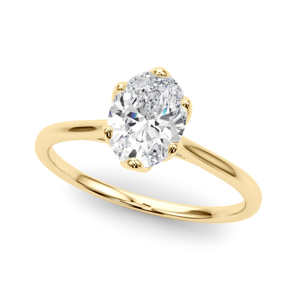 Isabella Oval Cut Engagement Ring