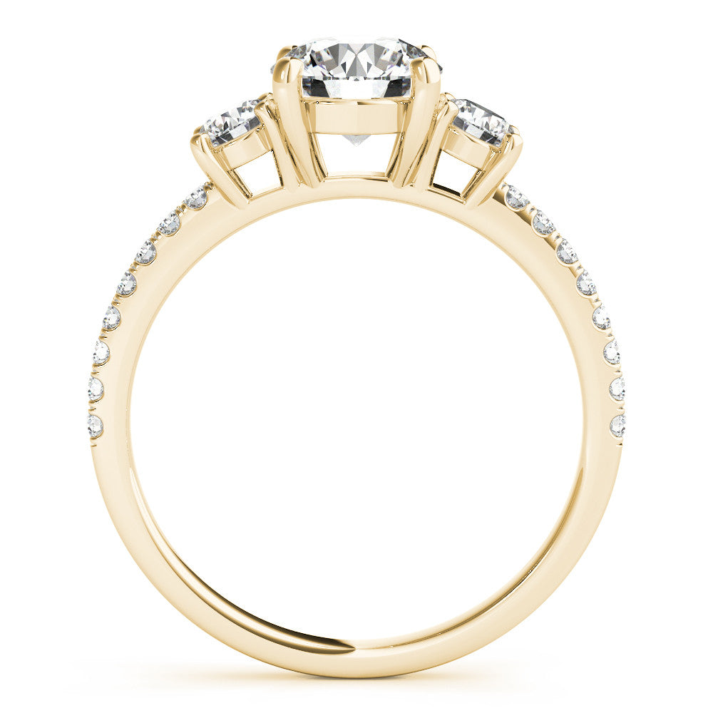 Hazel Round Cut Engagement Ring