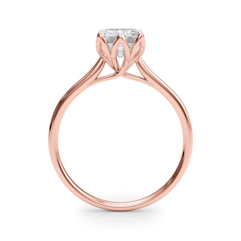Isabella Emerald Cut Engagement Ring