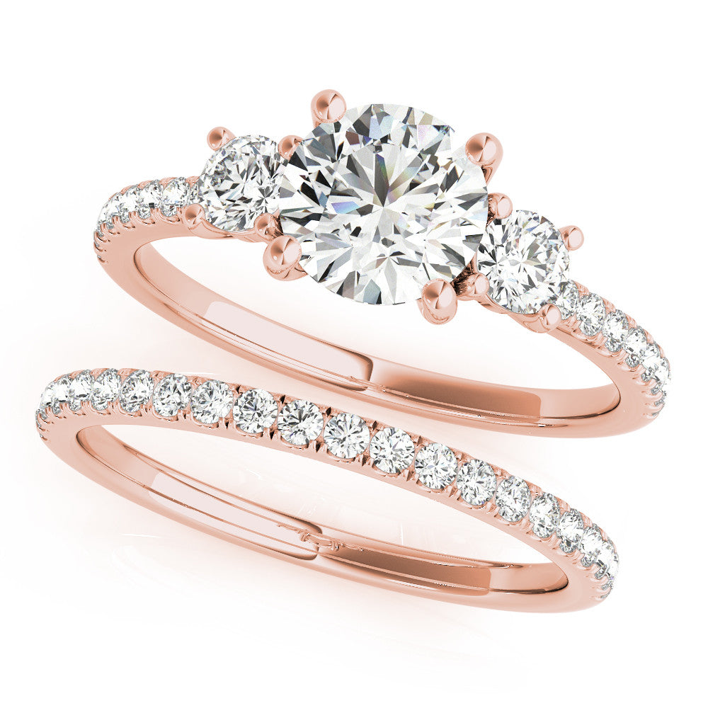 Hazel Round Cut Engagement Ring