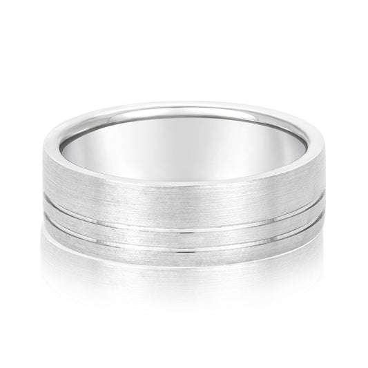 Barnett Mens Wedding Band