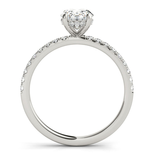 Everly Oval Cut Engagement Ring