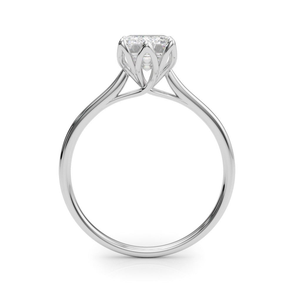 Isabella Emerald Cut Engagement Ring