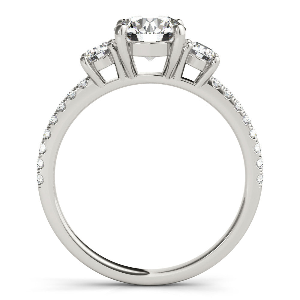 Hazel Round Cut Engagement Ring
