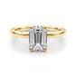 Margaret Emerald Cut Engagement Ring