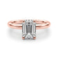 Margaret Emerald Cut Engagement Ring