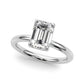 Margaret Emerald Cut Engagement Ring