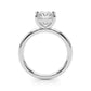 Margaret Princess Cut Engagement Ring