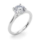 Charlotte Round Cut Engagement Ring