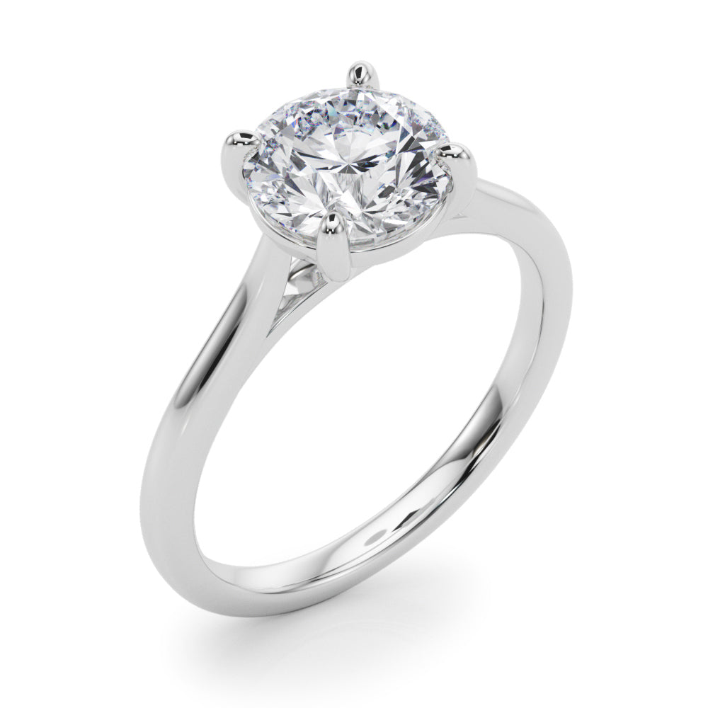 Charlotte Round Cut Engagement Ring
