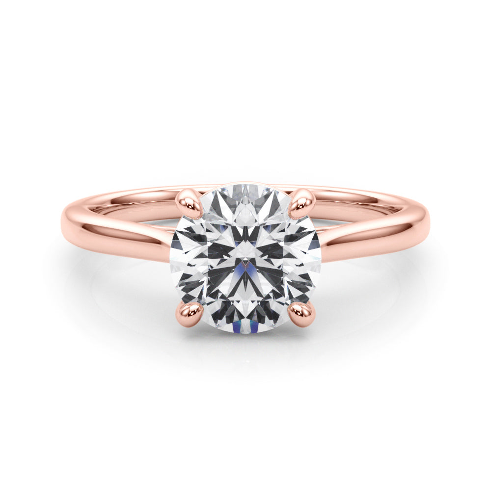 Charlotte Round Cut Engagement Ring