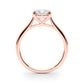 Charlotte Round Cut Engagement Ring