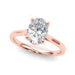Charlotte Oval Cut Engagement Ring