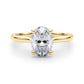 Charlotte Oval Cut Engagement Ring