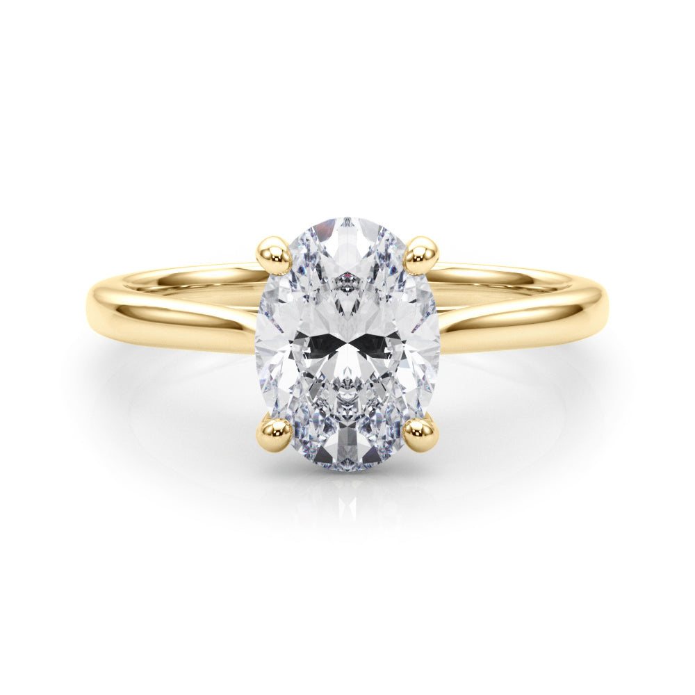 Charlotte Oval Cut Engagement Ring