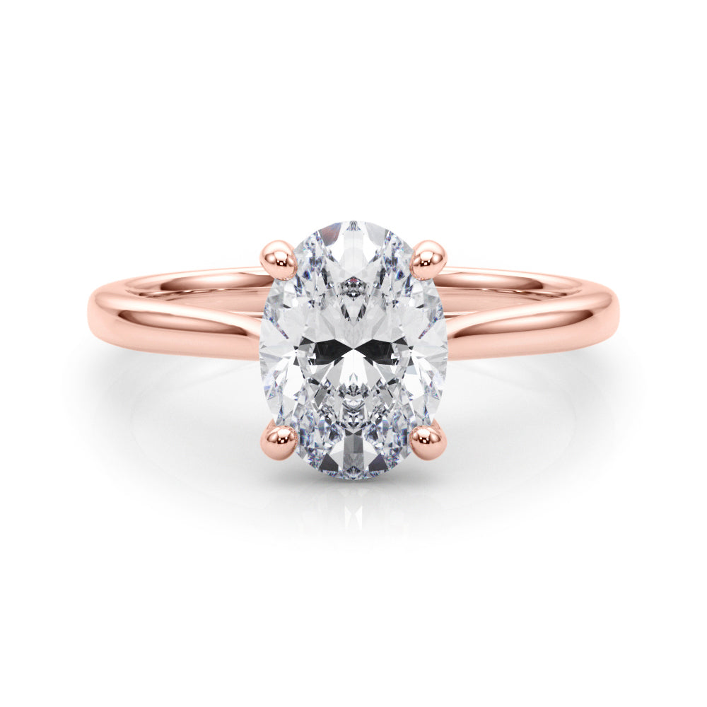 Charlotte Oval Cut Engagement Ring