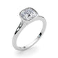 Shelby Cushion Cut Engagement Ring
