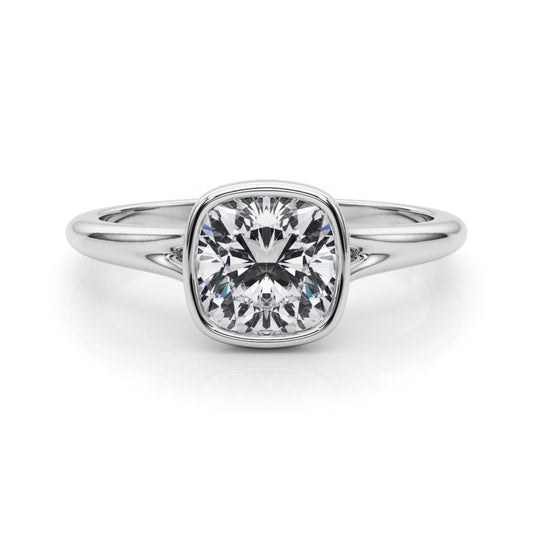 Shelby Cushion Cut Engagement Ring