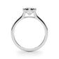 Shelby Cushion Cut Engagement Ring