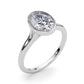 Shelby Oval Cut Engagement Ring