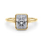 Shelby Radiant Cut Engagement Ring